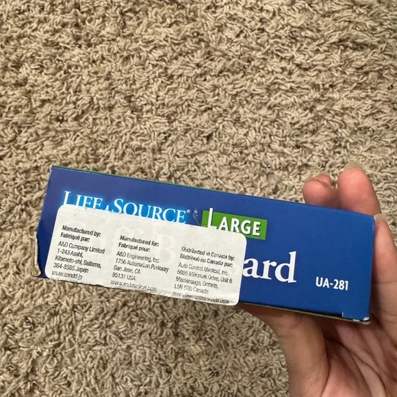 LifeSource Large Blood Pressure Cuff - Picture 3 of 3